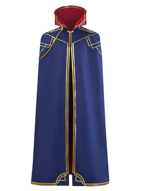 双城之战cos凯特琳蓝色披风cosplay服装女装万圣节服装