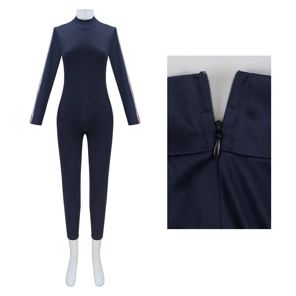 梅根2.0cospaly功夫连体衣武术表演服万圣节舞台表演恐怖电影服装