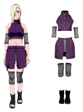 忍者山中井野cos服疾风传女装服装山中井野cosplay服
