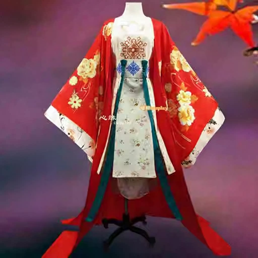 王者荣耀cos服惊鸿舞公孙离cosplay动漫服装阿离女假发伞全套