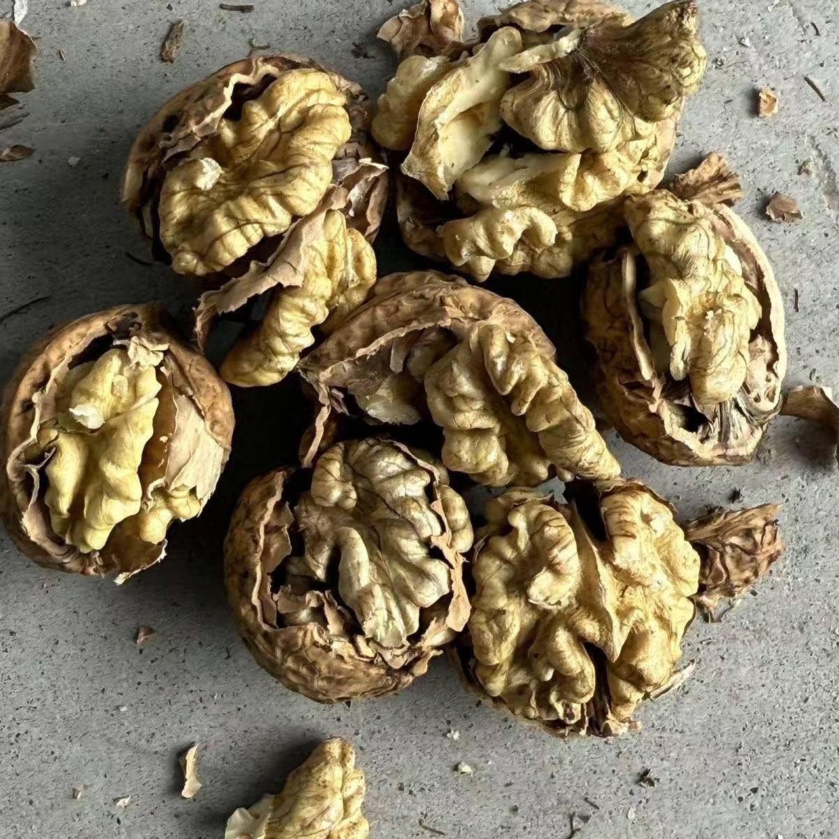 云南纸皮核桃2025新货薄皮核桃仁干果薄壳生坚果5斤新鲜零食特产