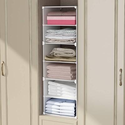 衣柜隔板收纳柜子上层下铺下层