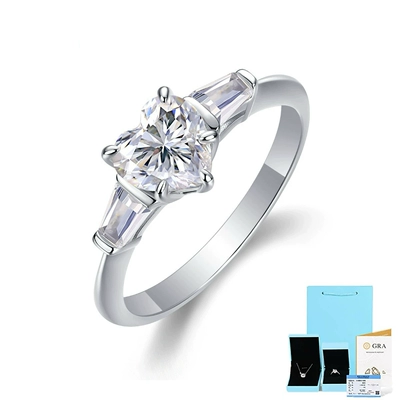 Moisannite Ring