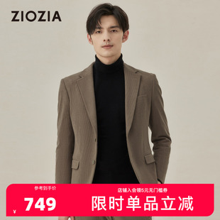 商务正装 西服男韩版 西服外套ZKGC3199M 秋季 ZIOZIA男装