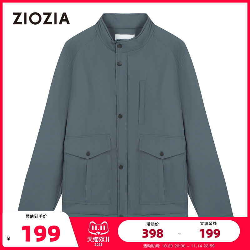 ZIOZIA冬季挺括休闲棉服