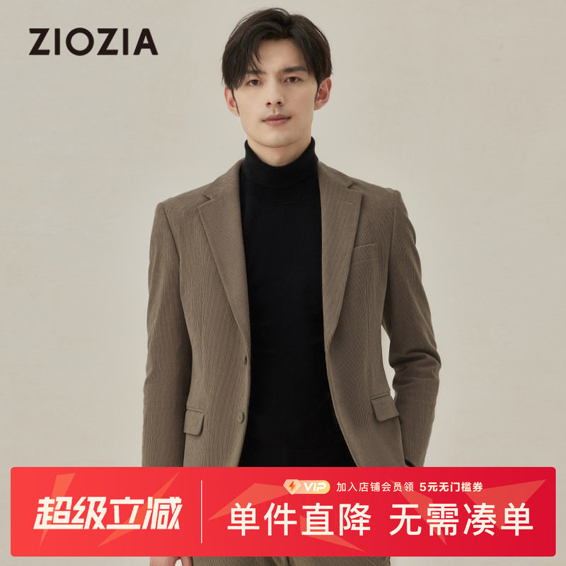 ZIOZIA商务休闲秋冬便西外套图片