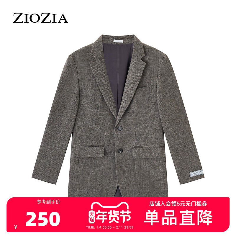 ZIOZIA秋季男士西服外套韩版青年休闲时尚西便服ZKG14902M,男装,休闲西服,淘宝优惠券,粉丝福利购,淘宝优惠卷