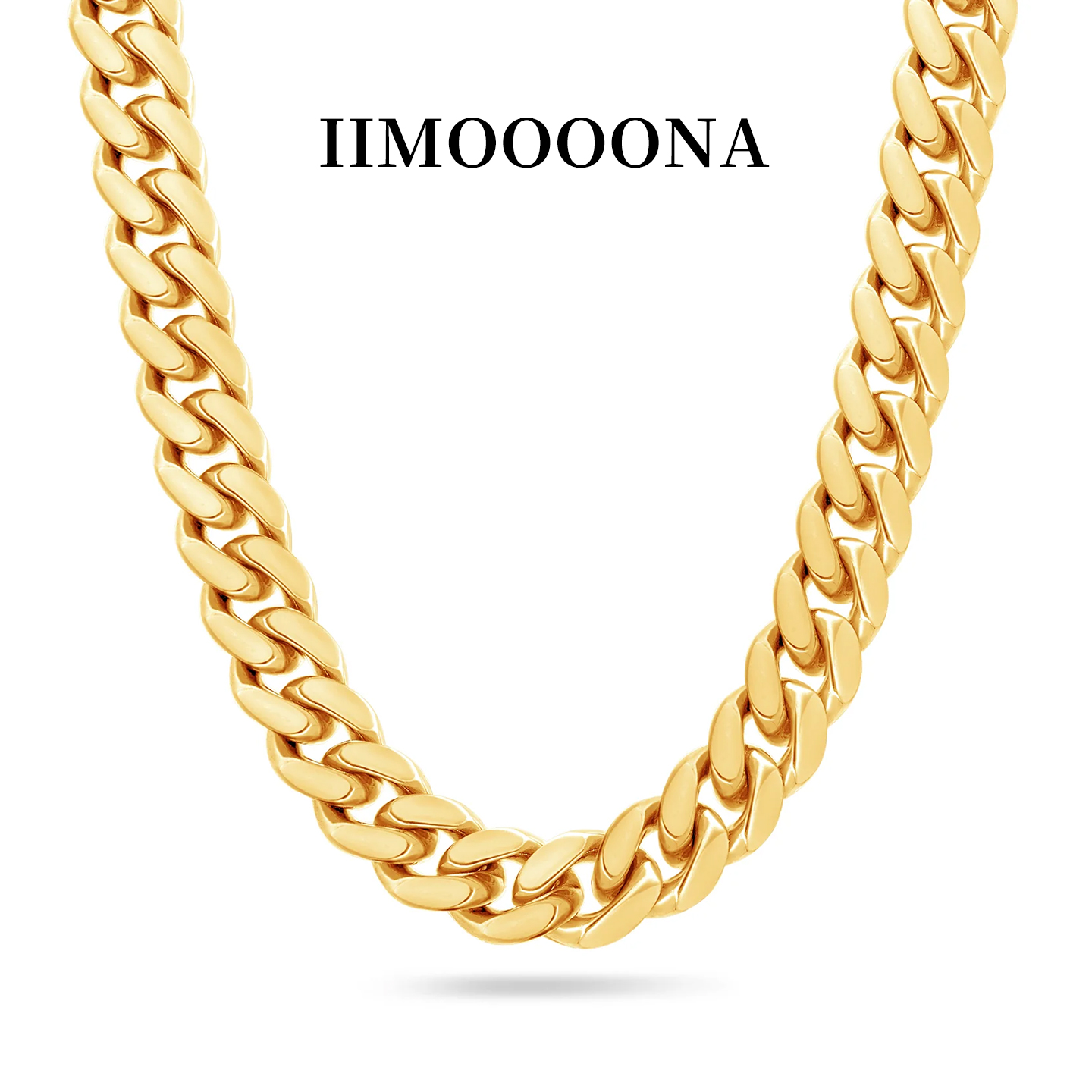 IIMOOOONA古巴项链9mm嘻哈链