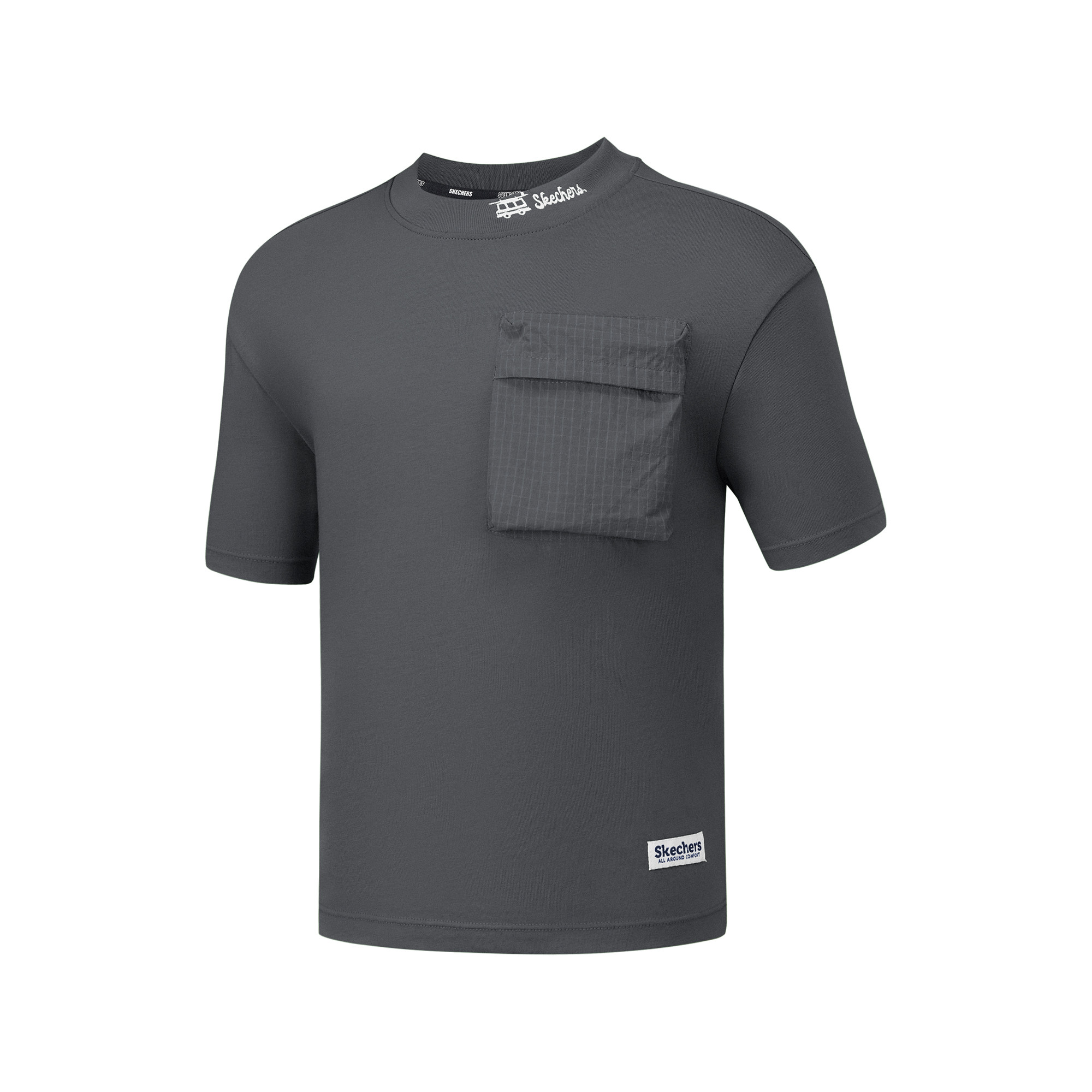 Skechers男童夏季透气薄款短袖