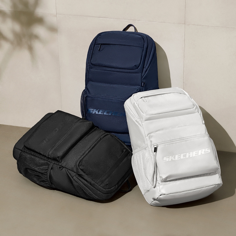 斯凯奇男女同款大容量实用双肩包