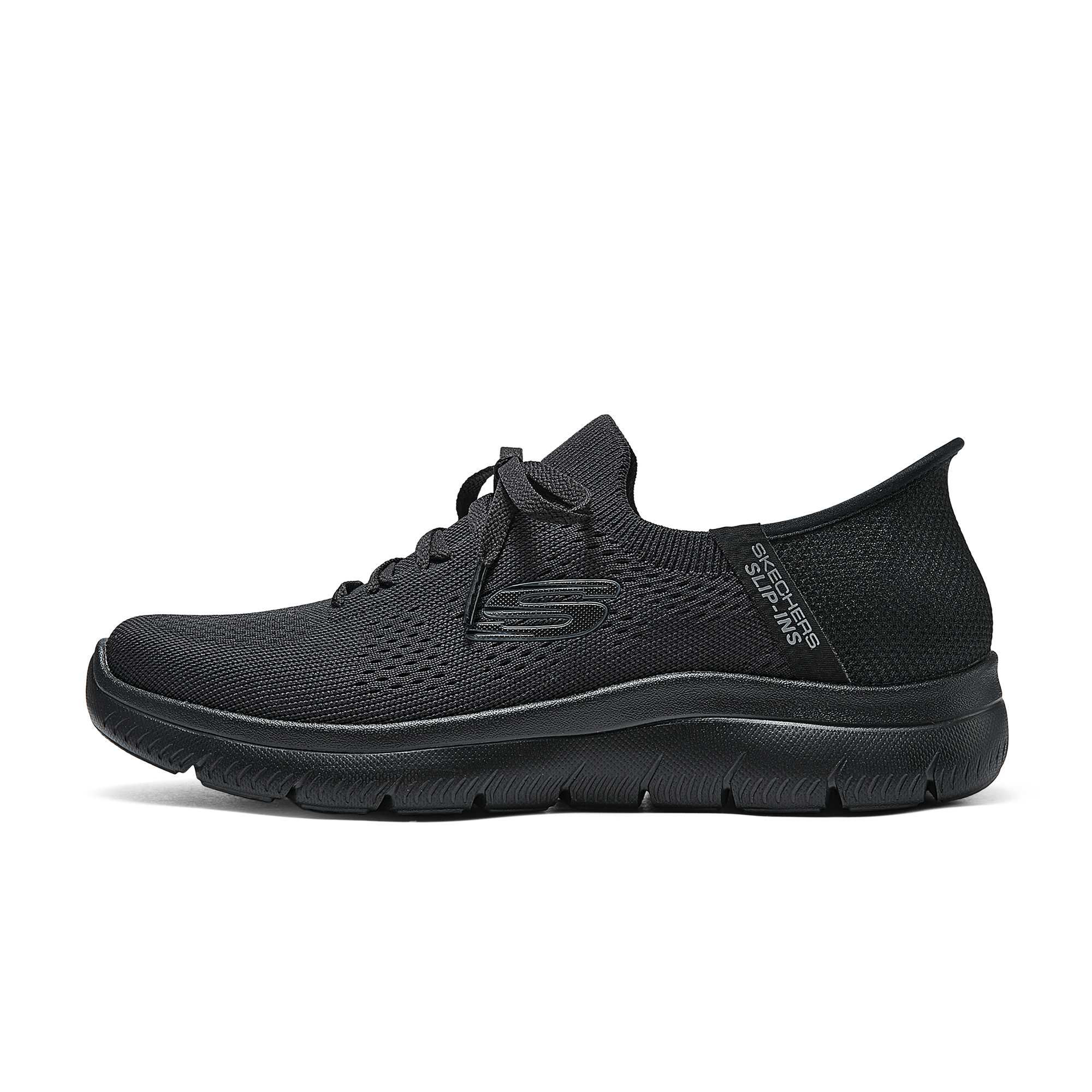 斯凯奇闪穿鞋男士一脚蹬健步鞋