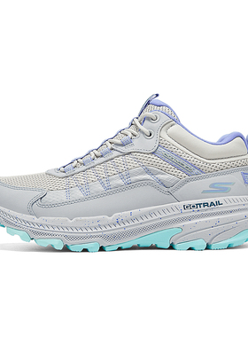 Skechers斯凯奇女鞋秋冬季网面透气跑步鞋厚底休闲运动鞋129530C