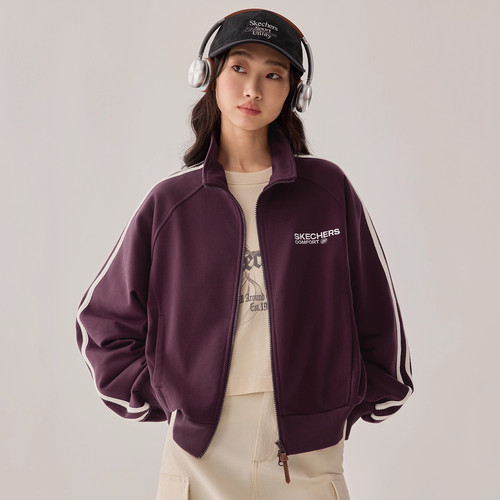 Skechers斯凯奇女子休闲针织外套