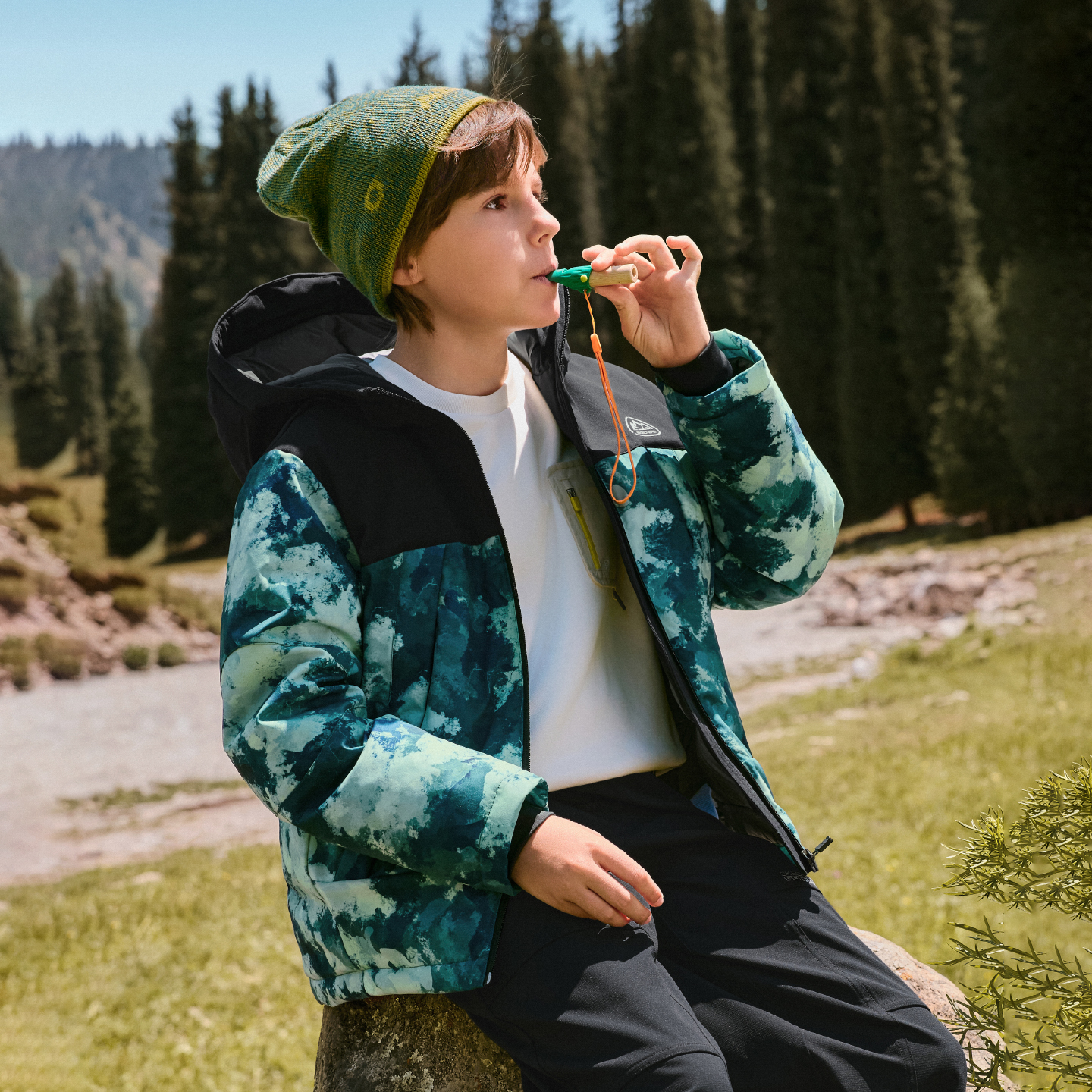 Skechers斯凯奇男女童运动羽绒服