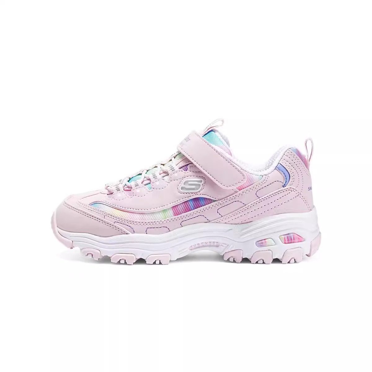 Skechers斯凯奇秋冬新款女童魔术贴老爹鞋轻质舒适熊猫鞋303905L,运动鞋new,童鞋/青少年鞋,淘宝优惠券,粉丝福利购,淘宝优惠卷