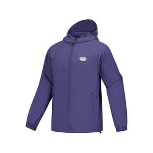 Skechers斯凯奇春季 男梭织连帽外套运动休闲夹克上衣L225M082 新款