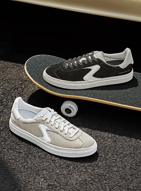 Skechers斯凯奇新款男士复古时尚百搭板鞋运动休闲帆布鞋254000