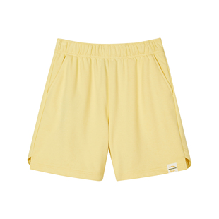 宽松透气百搭休闲运动裤 女子短裤 L224W074 新款 Skechers斯凯奇夏季