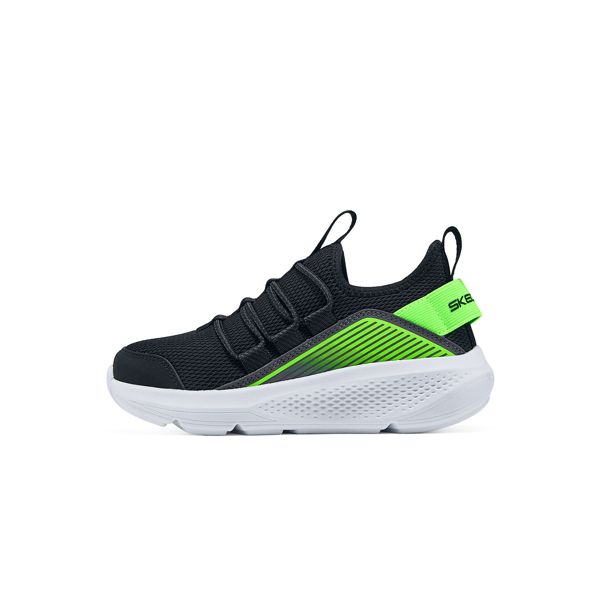 Skechers斯凯奇男童秋季一脚蹬闪穿鞋轻便透气休闲运动鞋403987L