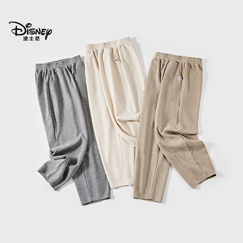 《丽丽姐专享》迪士尼儿童裤子糯米裤 直筒休闲裤WXT1ZK148