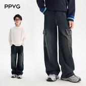 WAR3NK107 直筒牛仔裤 小田粉丝专享 贝贝王国男童女童工装