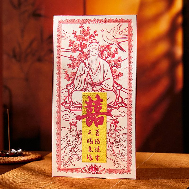 十二生肖月老正缘桃花贴