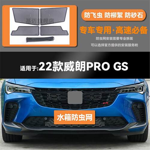 适用于20 21 22 23款别克威朗 PRO/GS水箱防虫网防鼠蚊虫柳絮中网