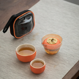 圭隐堂好事如愿快客杯户外便携旅行功夫茶具办公泡茶杯随身泡茶具