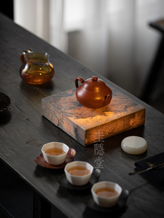 桂荫堂中式叶岩壶及家用干茶盘茶壶茶盘茶室民宿气氛灯饰