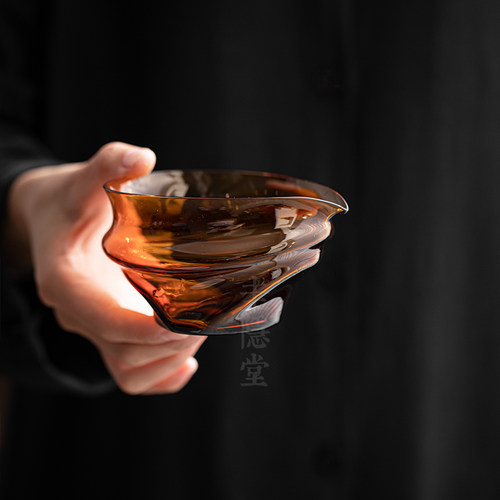 圭隐堂耐热玻璃公道杯日式