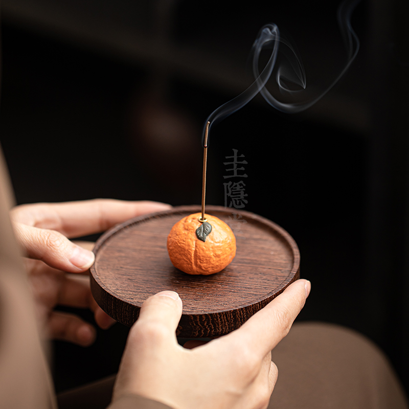 圭隐堂大吉大利陶瓷线香插