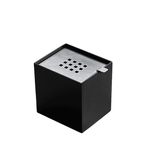 圭隐堂中式复古铁艺壶承建水洗水茶洗家用禅意储水茶渣缸渣斗水盂