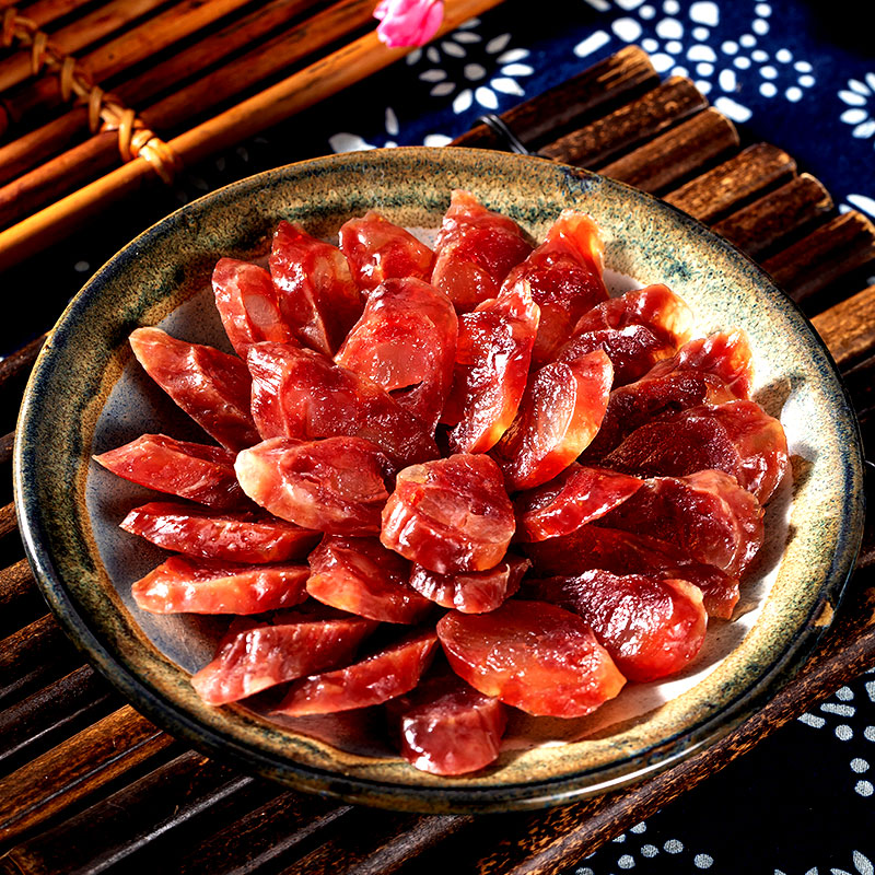 广州特产正宗荔煌酒家广式腊肠瘦肉广东二八香肠咸甜腊味煲仔饭