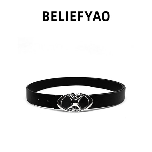 BELIEFYAO原创双残月小众腰带