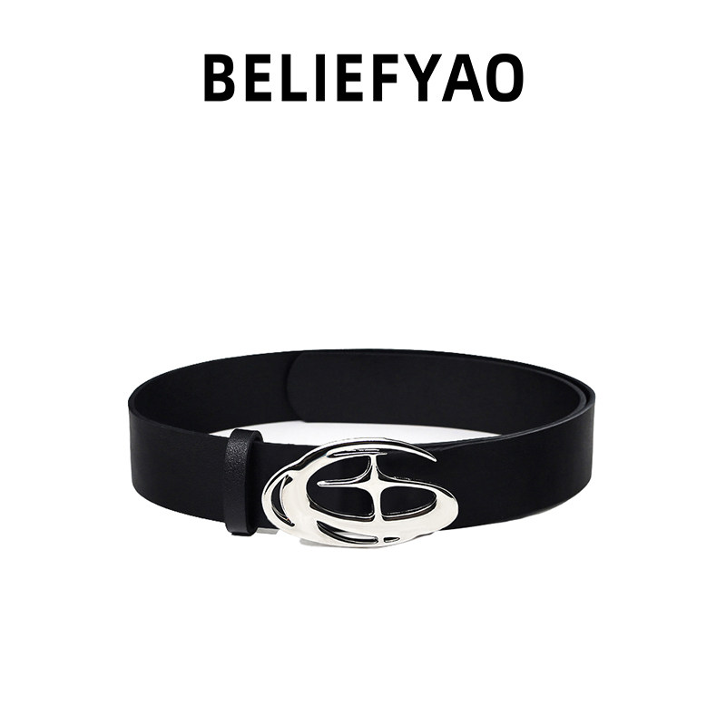 BELIEFYAO原创抽象十字星皮带