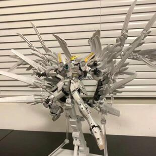 高达大班8827白雪姬飞翼fix样式1/100掉毛天使12根矮星炮模型玩具