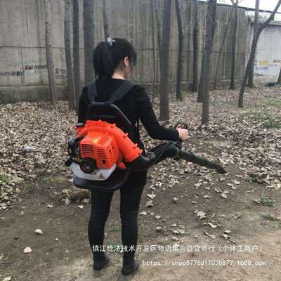 背式808汽油吹风机大功率鼓风机马路清扫落叶尘土工地吹电焊渣沙