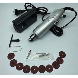 施力特P500 3迷你调速电钻正反转文玩切割雕刻抛光机4MM电磨