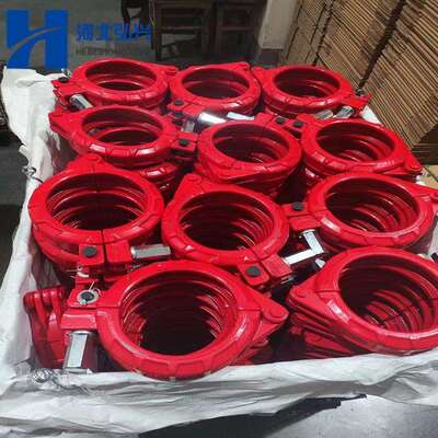 泵管精铸大螺母DN80 DN100 DN125管卡 三.一中.联泵车管道管卡