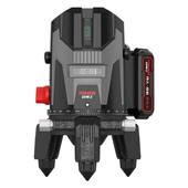 超大锂电 绿光5线水平仪室外强光超长续航家用吊顶高精度自动