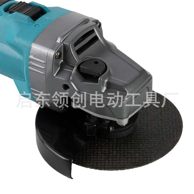 外贸跨境锂电角磨机（带调速开关）无刷充电式多功能切割机手砂轮