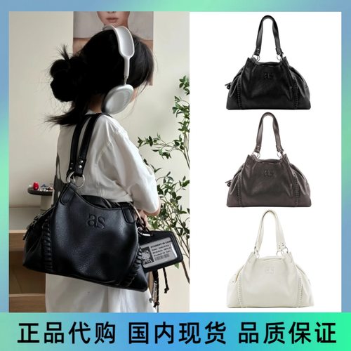 ason流浪包机车包单肩腋下手提包