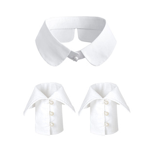 跨境亚马逊棉布手袖团体表演配饰男女袖套袖口手腕套袖装饰lo手袖