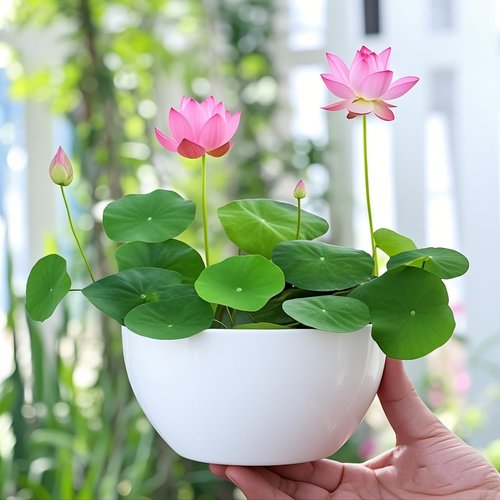 水培植物碗莲花卉室内花好养