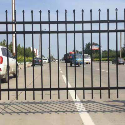 天津锌钢护栏隔离铁艺围墙花园围栏栅栏户外别墅庭院农村小区栏杆