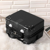 复古手提行李箱16寸密码 旅行登机箱小型便携洗漱收纳化妆包14寸女