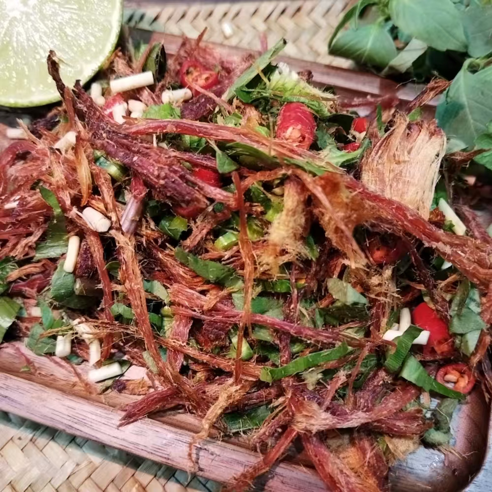 云南德宏傣味舂干巴手撕牛肉干