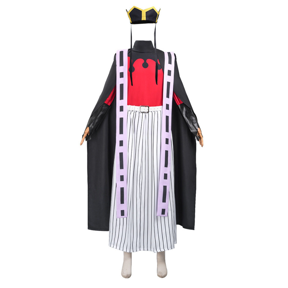 现货鬼灭之刃cos服万世极乐教教祖上弦之贰童磨cosplay动漫服全套