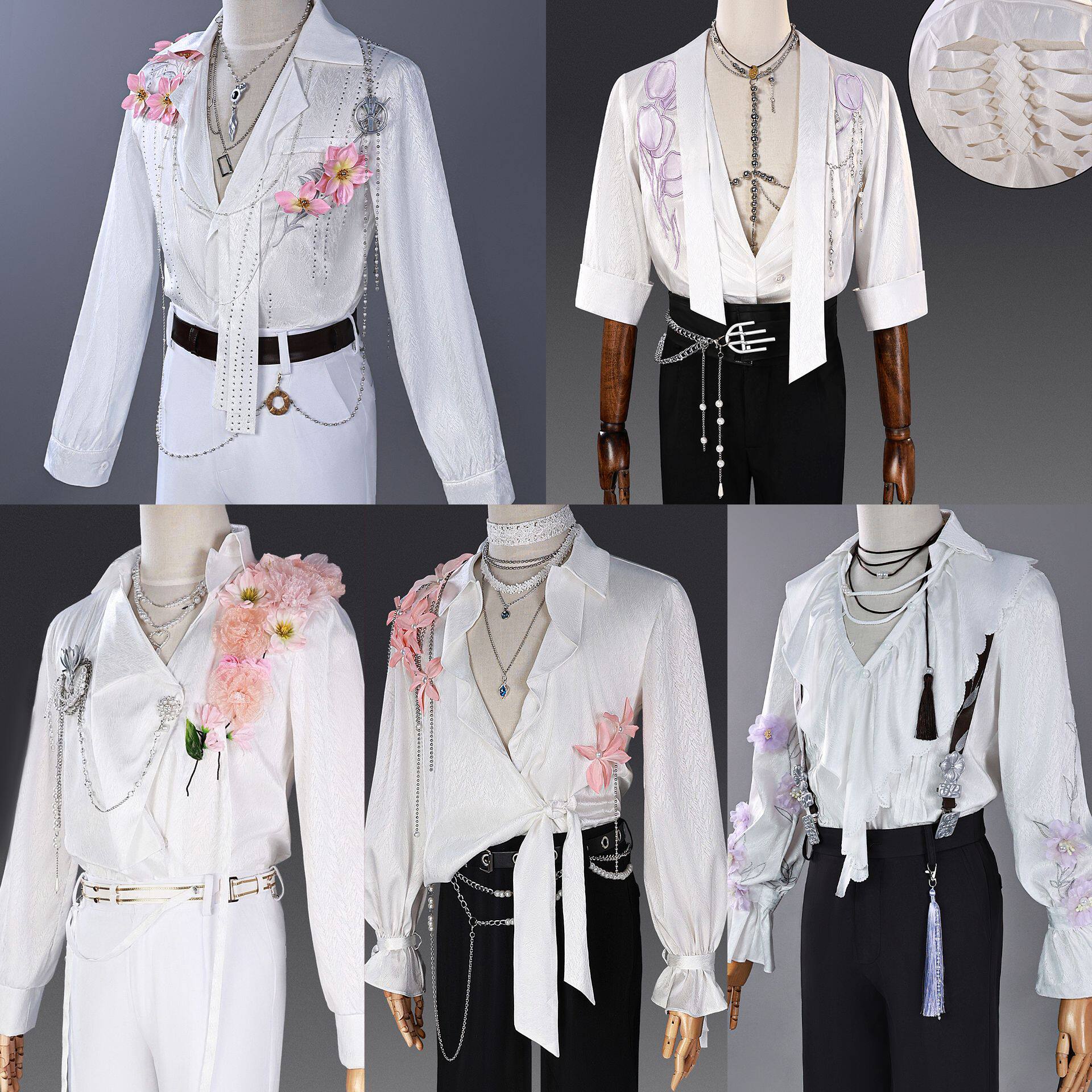 夏以昼浮花以载cos服恋与深空黎深祁煜cosplay二次元扮演
