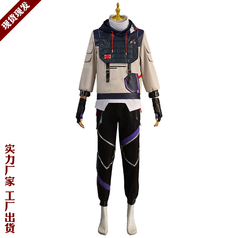 漫展无畏契约壹决cos暮蝶cos服贤者捷风play动漫人物服装男盖克